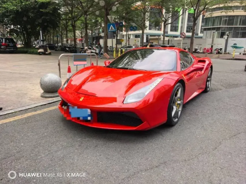 2015 Ferrari 488 3.9T 670HP V8 7DCT,autocango,china used car exporter,china ev exporter,chinese used car exporter,chinese used ev exporter