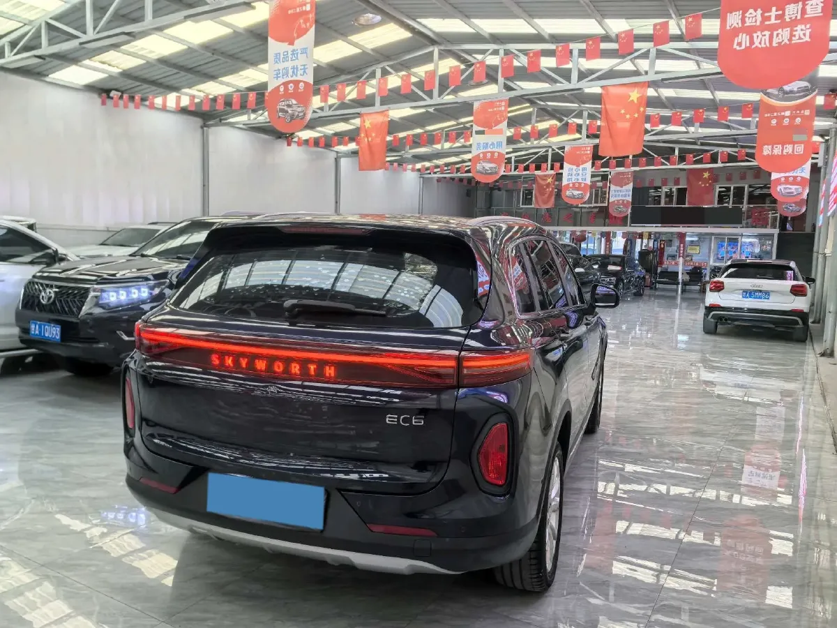 2021 Skyworth EV6 BEV 55.33KWH,autocango,china used car exporter,china ev exporter,chinese used car exporter,chinese used ev exporter