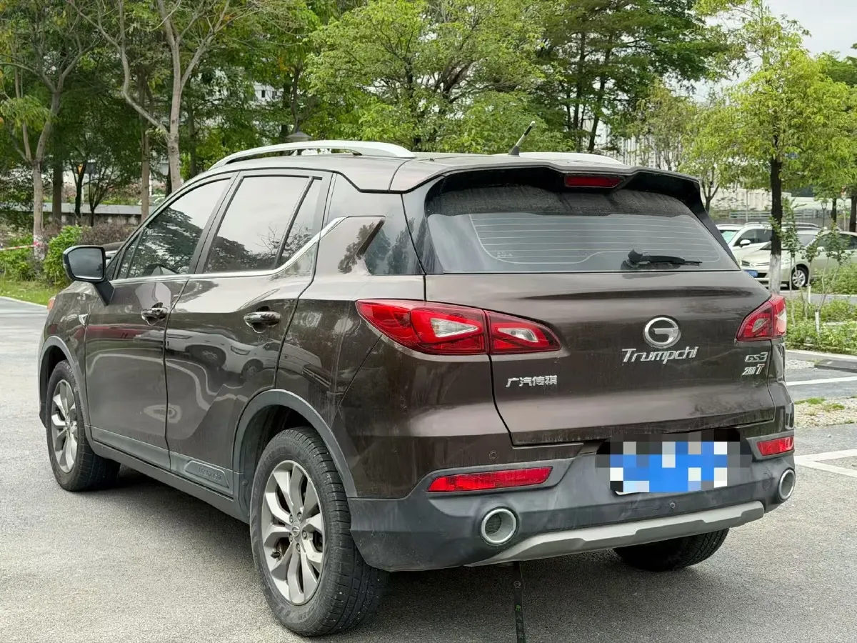 2017 GAC Trumpchi GS3 1.3T 137HP L4 6AT,autocango,china used car exporter,china ev exporter,chinese used car exporter,chinese used ev exporter