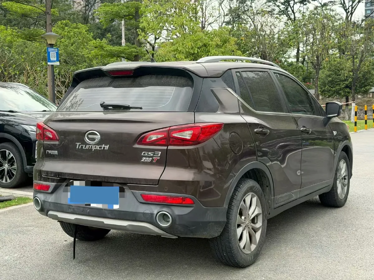 2017 GAC Trumpchi GS3 1.3T 137HP L4 6AT,autocango,china used car exporter,china ev exporter,chinese used car exporter,chinese used ev exporter