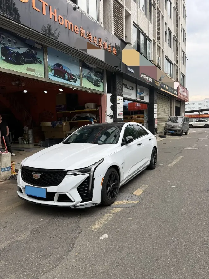 2022 Cadillac CT4 2.0T 237HP L4 8AT,autocango,china used car exporter,china ev exporter,chinese used car exporter,chinese used ev exporter