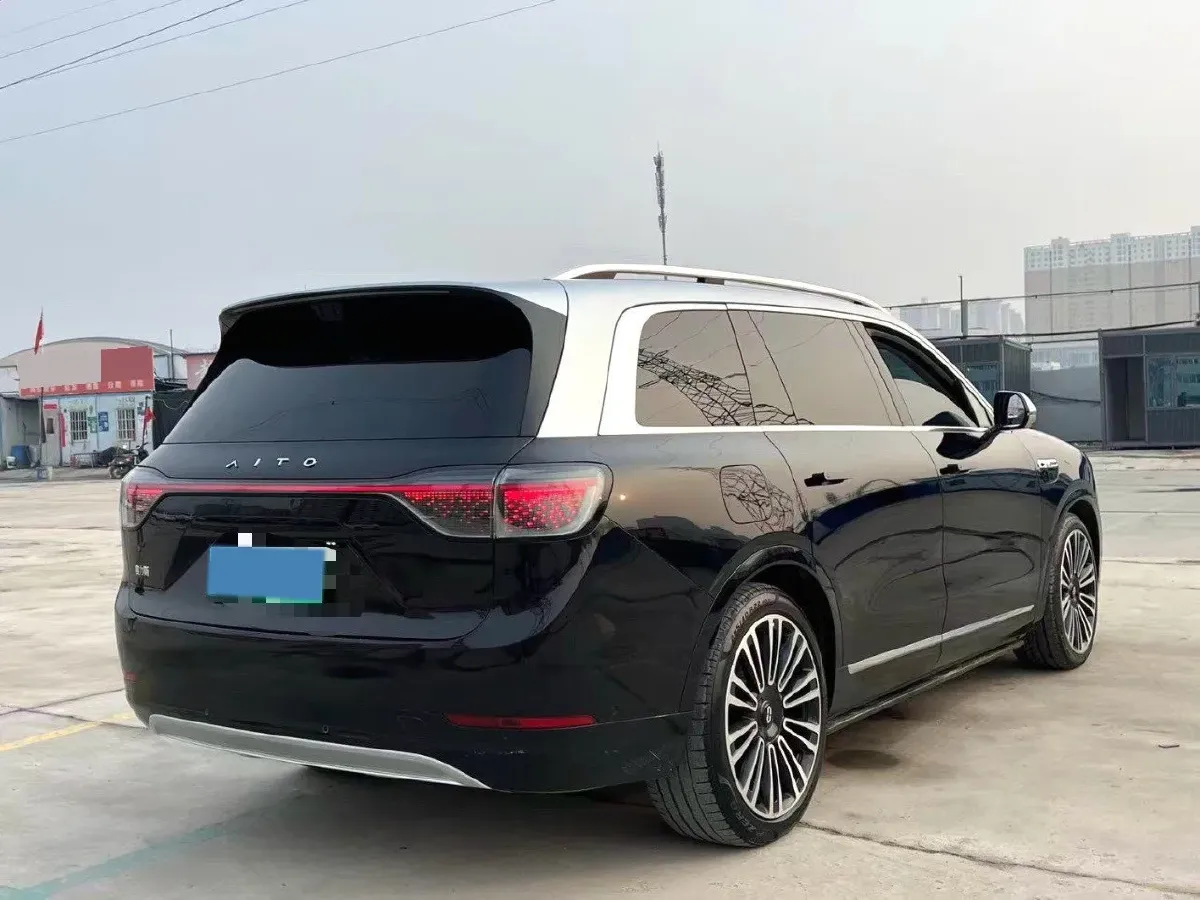 2025 AITO AITO M9 REEV 160HP REEV 52KWH,autocango,china used car exporter,china ev exporter,chinese used car exporter,chinese used ev exporter