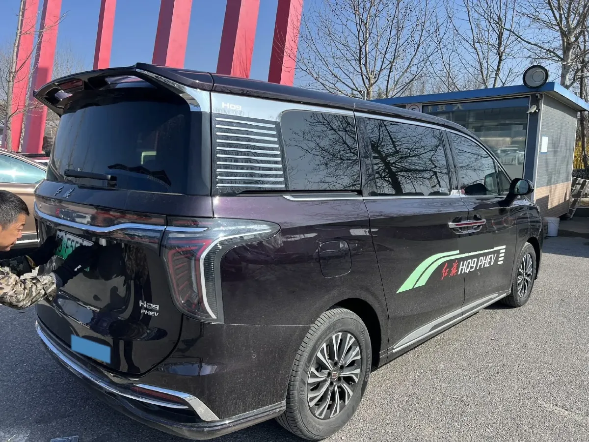 2024 HongQi HQ9 2.0T 163HP L4 1DHT PHEV 20.14KWH,autocango,china used car exporter,china ev exporter,chinese used car exporter,chinese used ev exporter