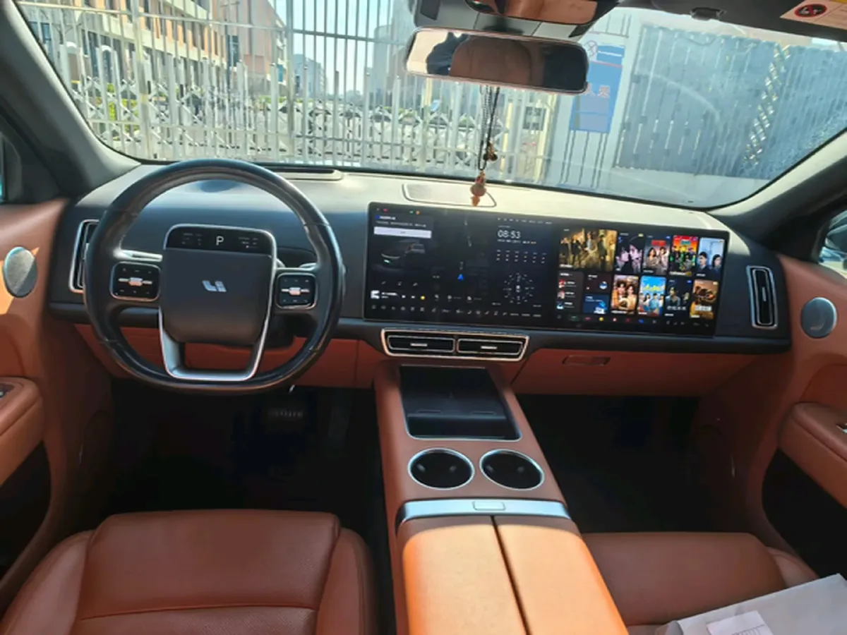 2023 Li L9 Range Extended 154HP REEV 42.6KWH,autocango,china used car exporter,china ev exporter,chinese used car exporter,chinese used ev exporter