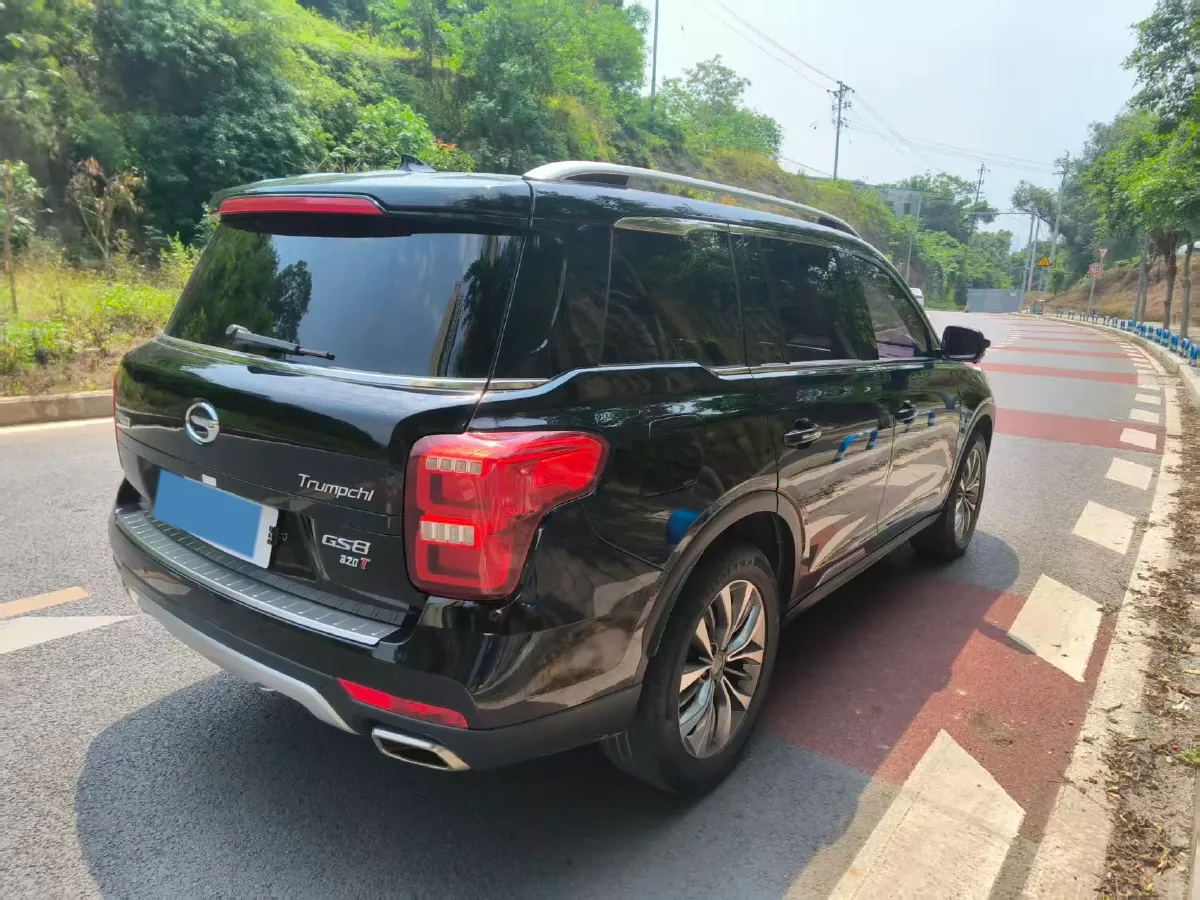 2017 GAC Trumpchi GS8 2.0T 201HP L4 6AT,autocango,china used car exporter,china ev exporter,chinese used car exporter,chinese used ev exporter