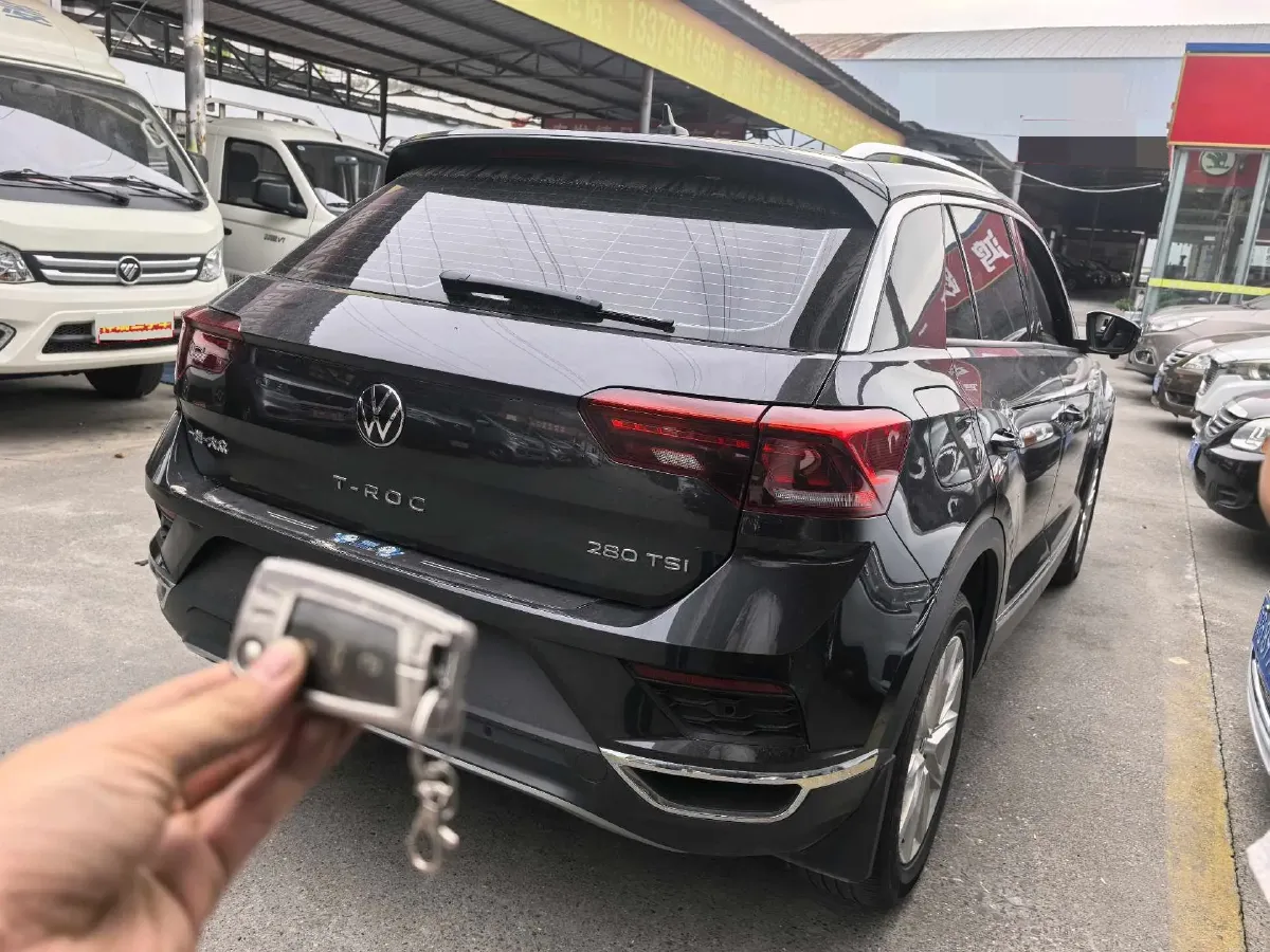 2022 Volkswagen T-Roc 1.4T 150HP L4 7DCT,autocango,china used car exporter,china ev exporter,chinese used car exporter,chinese used ev exporter