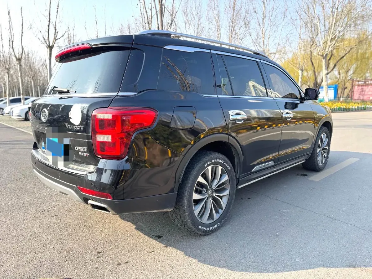2019 GAC Trumpchi GS8 2.0T 252HP L4 6AT,autocango,china used car exporter,china ev exporter,chinese used car exporter,chinese used ev exporter