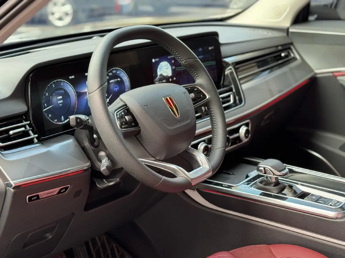 2023 HongQi HS5 2.0T 252HP L4 8AT,autocango,china used car exporter,china ev exporter,chinese used car exporter,chinese used ev exporter