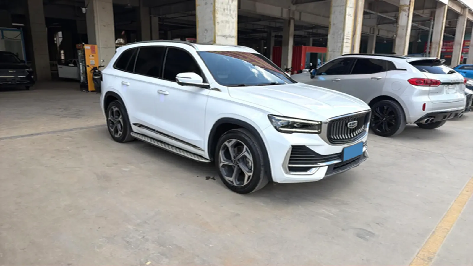 2021 Geely Monjaro 2.0T 218HP L4 7DCT,autocango,china used car exporter,china ev exporter,chinese used car exporter,chinese used ev exporter