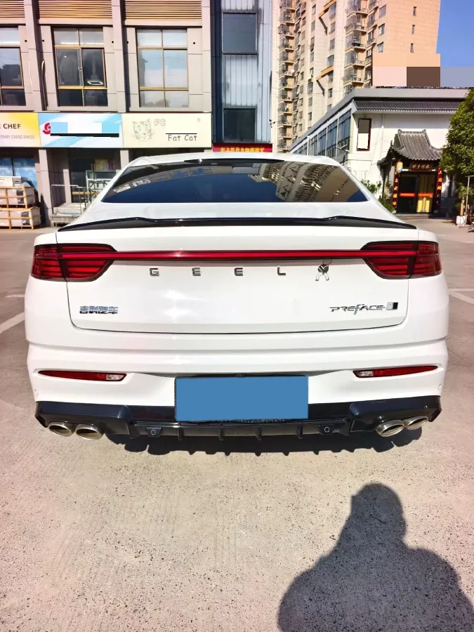 2023 Geely Preface 2.0T 190HP L4 7DCT,autocango,china used car exporter,china ev exporter,chinese used car exporter,chinese used ev exporter