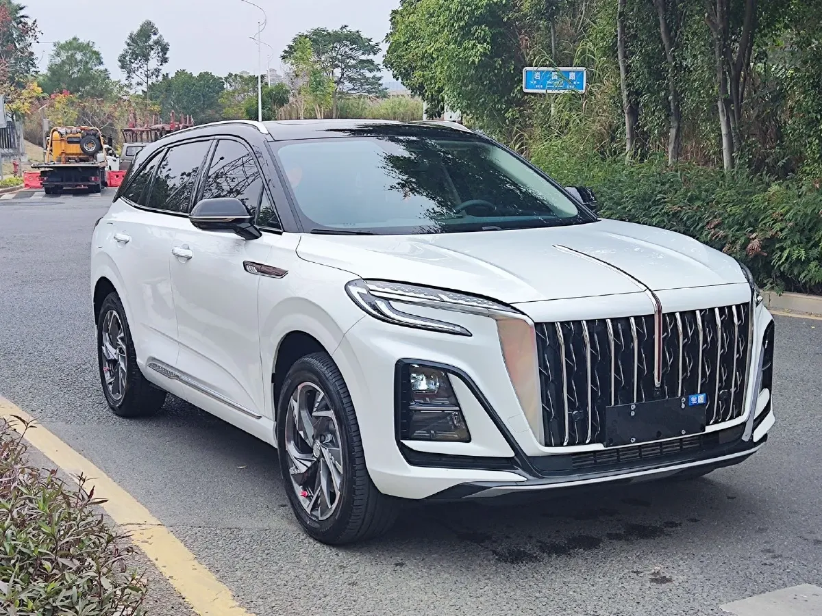 2024 HongQi HS3 1.5T 169HP L4 1DHT PHEV 18.4KWH,autocango,china used car exporter,china ev exporter,chinese used car exporter,chinese used ev exporter