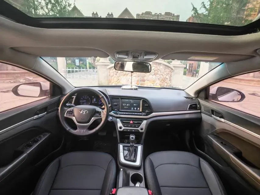 2016 Hyundai Elantra 1.6L 130HP L4 6AT,autocango,china used car exporter,china ev exporter,chinese used car exporter,chinese used ev exporter