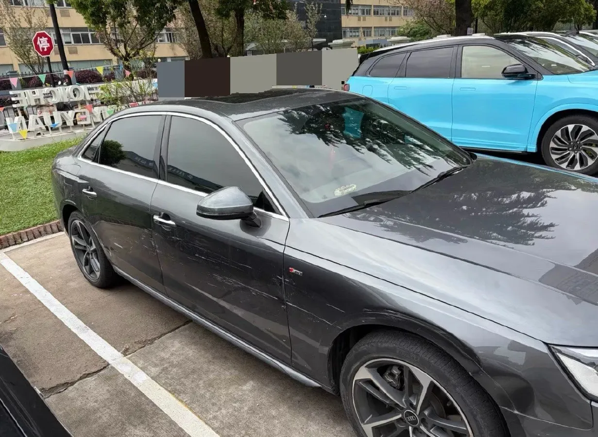 2020 Audi A4L 2.0T 190HP L4 7DCT,autocango,china used car exporter,china ev exporter,chinese used car exporter,chinese used ev exporter