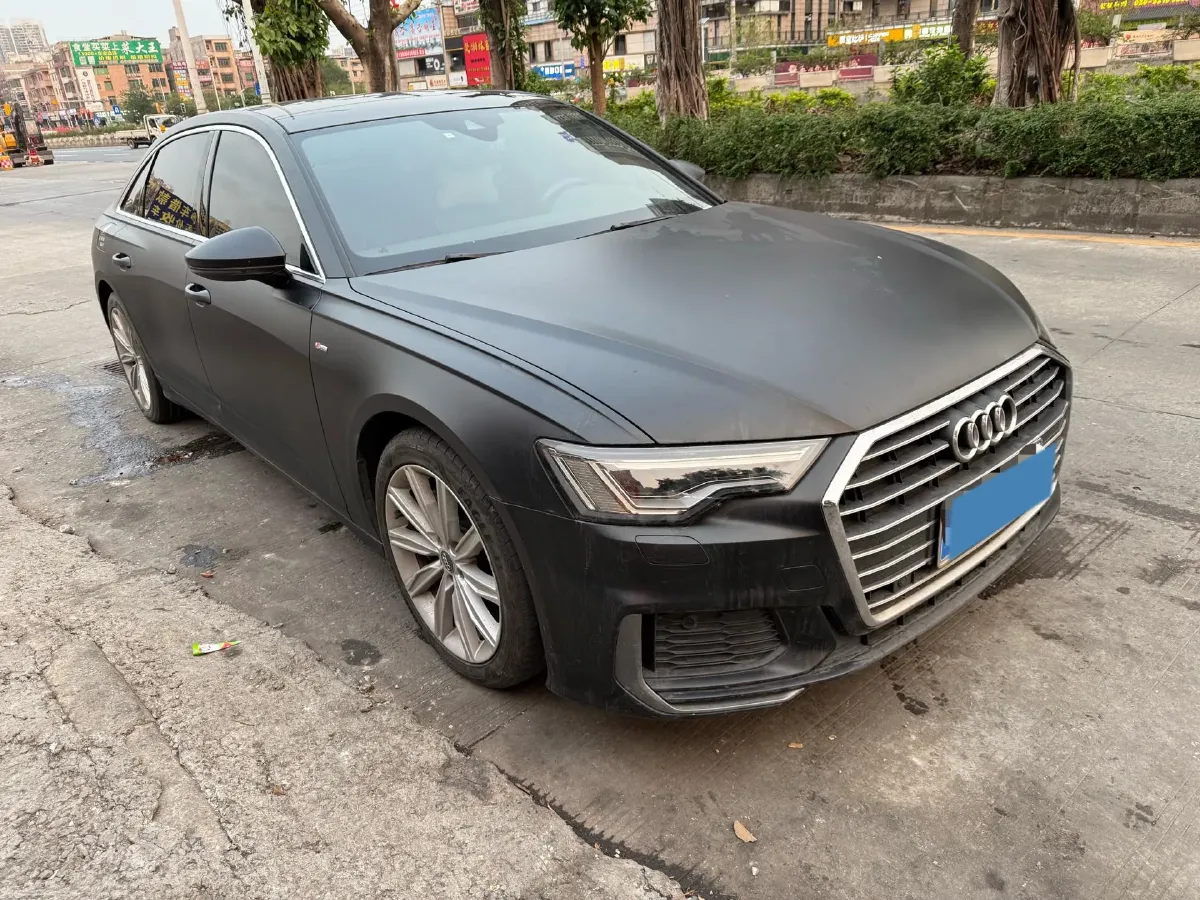 2020 Audi A6L 2.0T 224HP L4 7DCT,autocango,china used car exporter,china ev exporter,chinese used car exporter,chinese used ev exporter