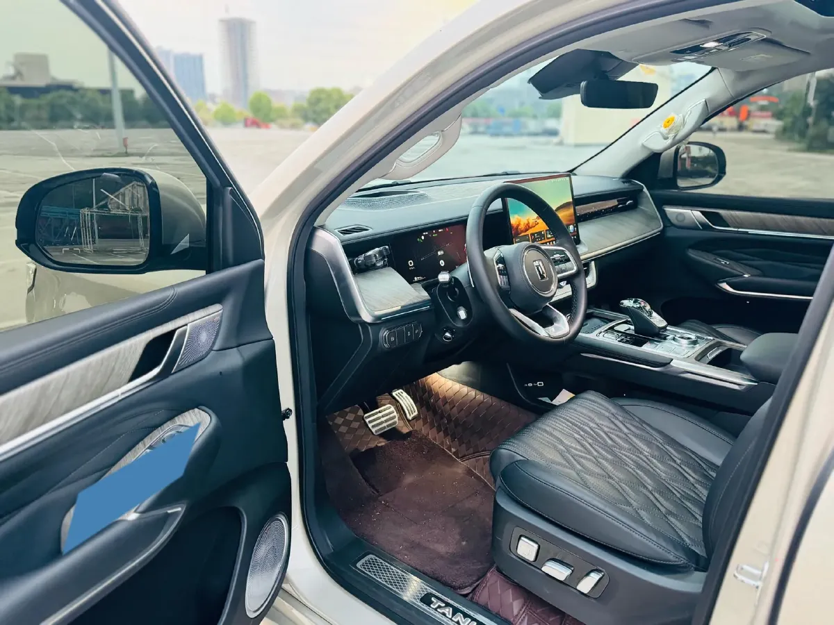 2023 Tank 500 2.0T 252HP L4 9AT PHEV 37.1KWH,autocango,china used car exporter,china ev exporter,chinese used car exporter,chinese used ev exporter