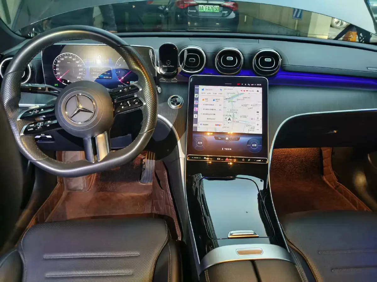 2022 Mercedes-Benz C Class 1.5T 170HP L4 9AT,autocango,china used car exporter,china ev exporter,chinese used car exporter,chinese used ev exporter