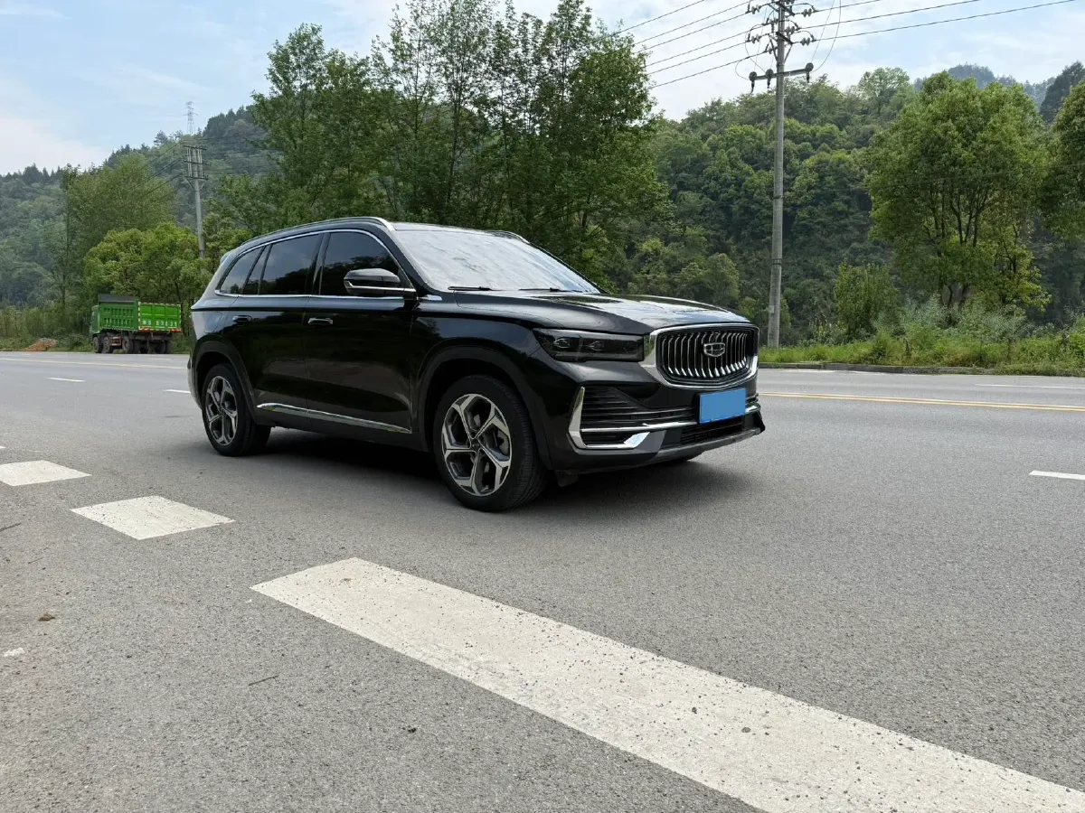 2024 Geely Monjaro 2.0T 218HP L4 7DCT,autocango,china used car exporter,china ev exporter,chinese used car exporter,chinese used ev exporter