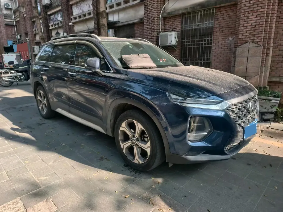 2019 Hyundai Santafe 2.0T 240HP L4 8AT,autocango,china used car exporter,china ev exporter,chinese used car exporter,chinese used ev exporter