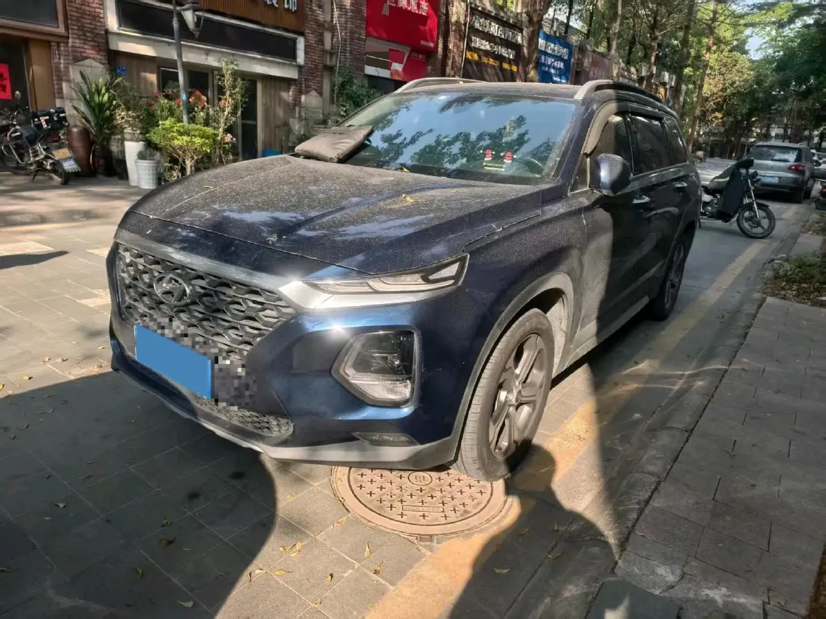 2019 Hyundai Santafe 2.0T 240HP L4 8AT,autocango,china used car exporter,china ev exporter,chinese used car exporter,chinese used ev exporter