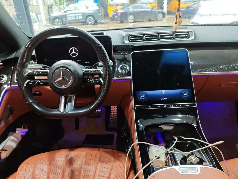 2021 Mercedes-Benz S Class 3.0T 367HP L6 9AT,autocango,china used car exporter,china ev exporter,chinese used car exporter,chinese used ev exporter