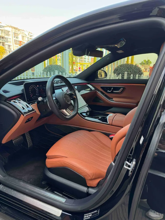 2022 Mercedes-Benz S Class 2.5T 367HP L6 9AT,autocango,china used car exporter,china ev exporter,chinese used car exporter,chinese used ev exporter