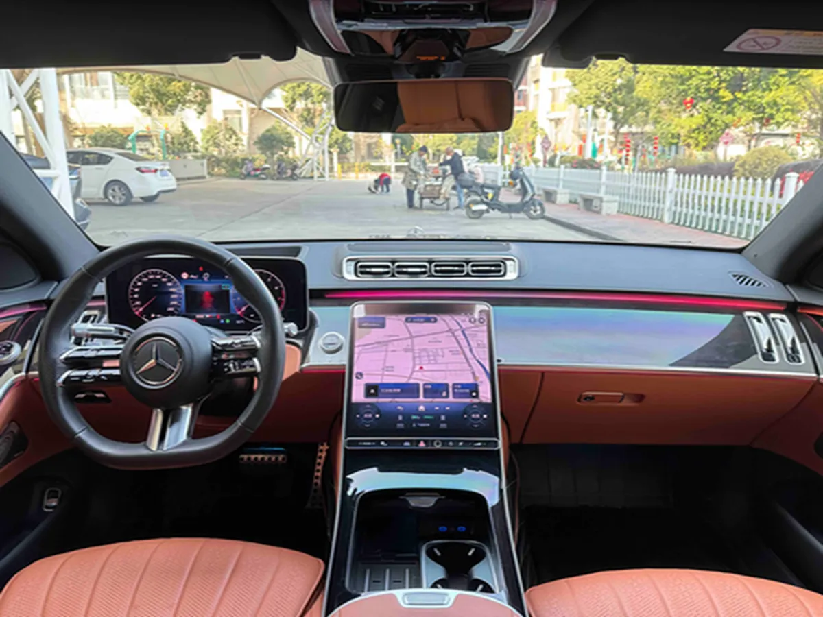 2022 Mercedes-Benz S Class 2.5T 367HP L6 9AT,autocango,china used car exporter,china ev exporter,chinese used car exporter,chinese used ev exporter