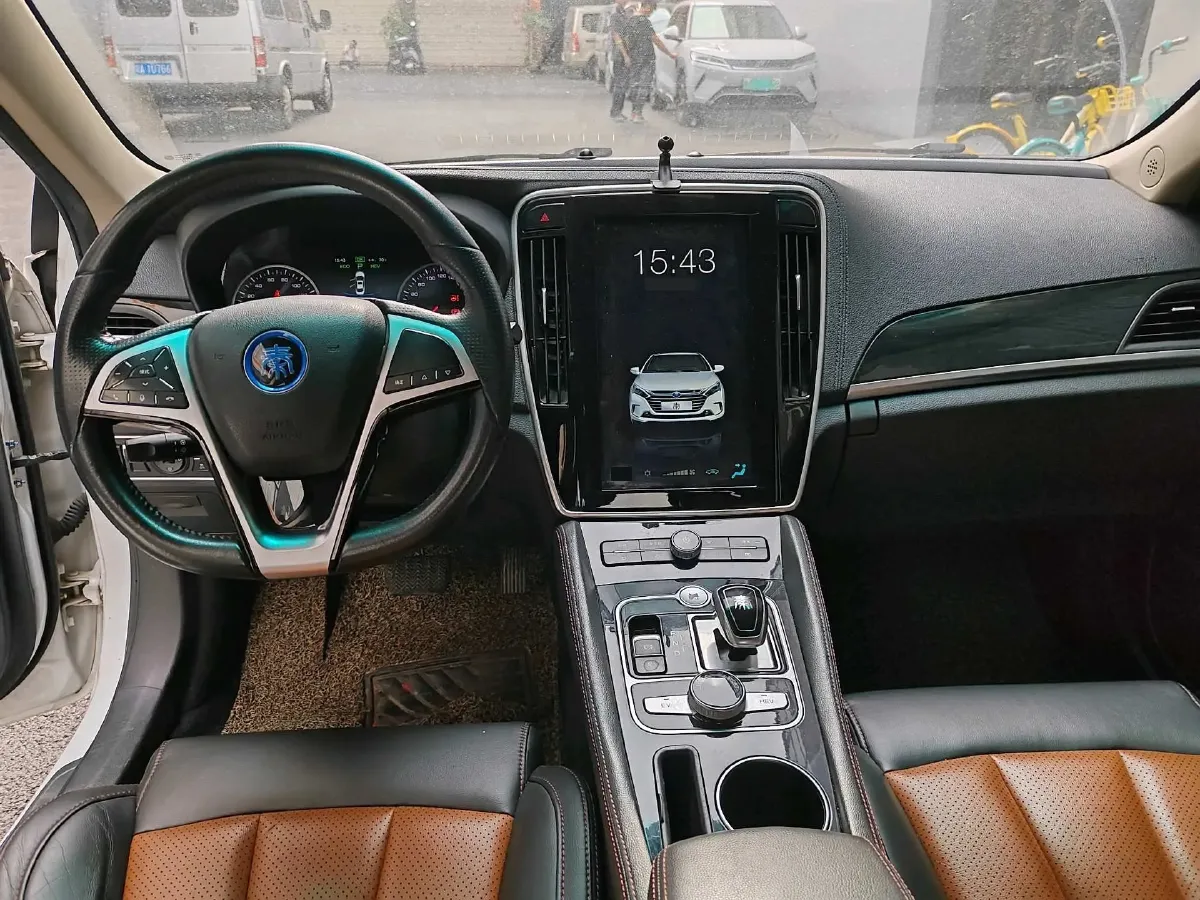 2017 BYD Qin 1.5T 154HP L4 6DCT PHEV,autocango,china used car exporter,china ev exporter,chinese used car exporter,chinese used ev exporter