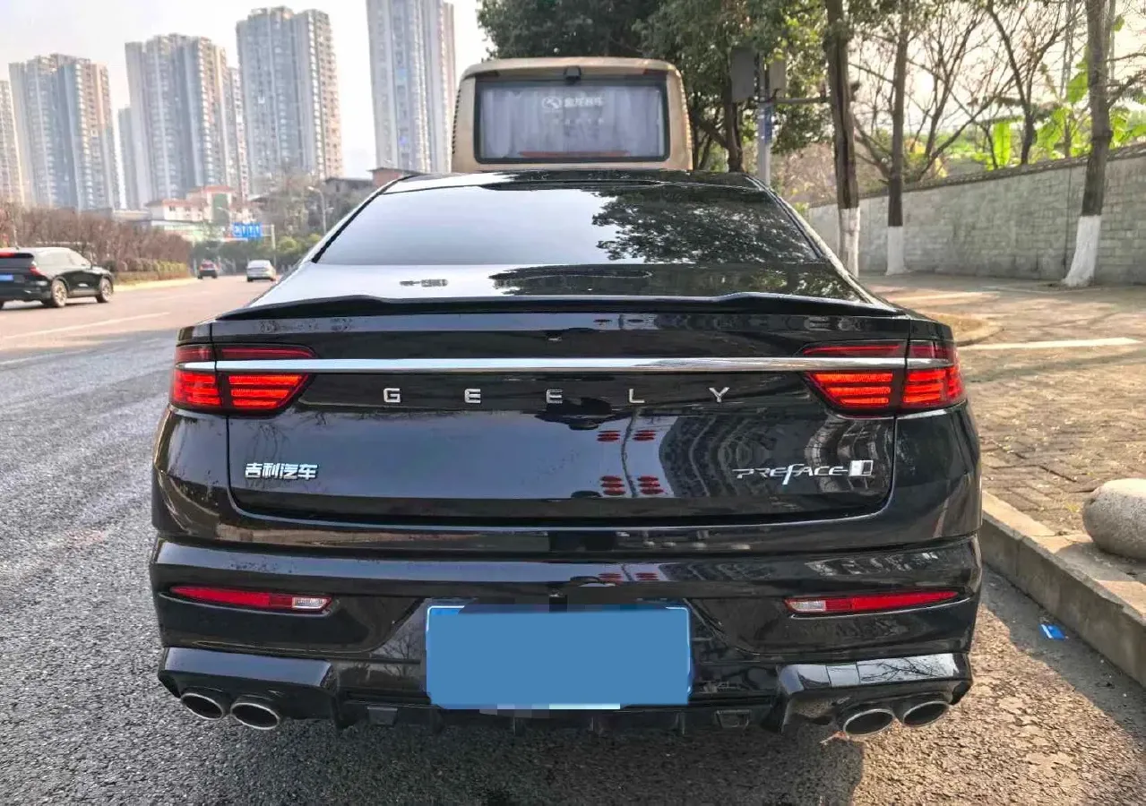 2025 Geely Preface 2.0T 238HP L4 8AT,autocango,china used car exporter,china ev exporter,chinese used car exporter,chinese used ev exporter