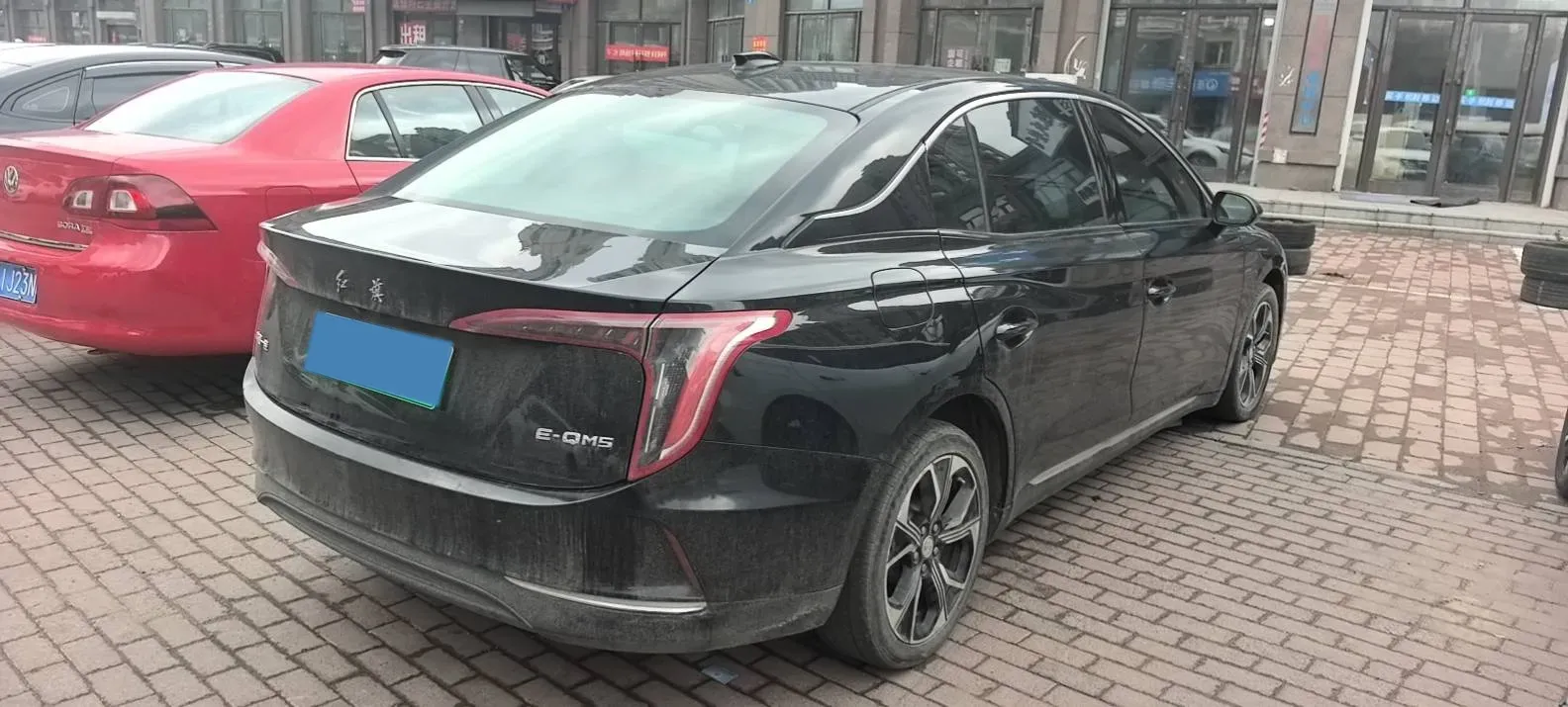 2022 HongQi E-QM5 BEV 56KWH,autocango,china used car exporter,china ev exporter,chinese used car exporter,chinese used ev exporter