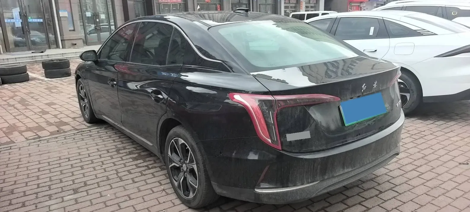 2022 HongQi E-QM5 BEV 56KWH,autocango,china used car exporter,china ev exporter,chinese used car exporter,chinese used ev exporter