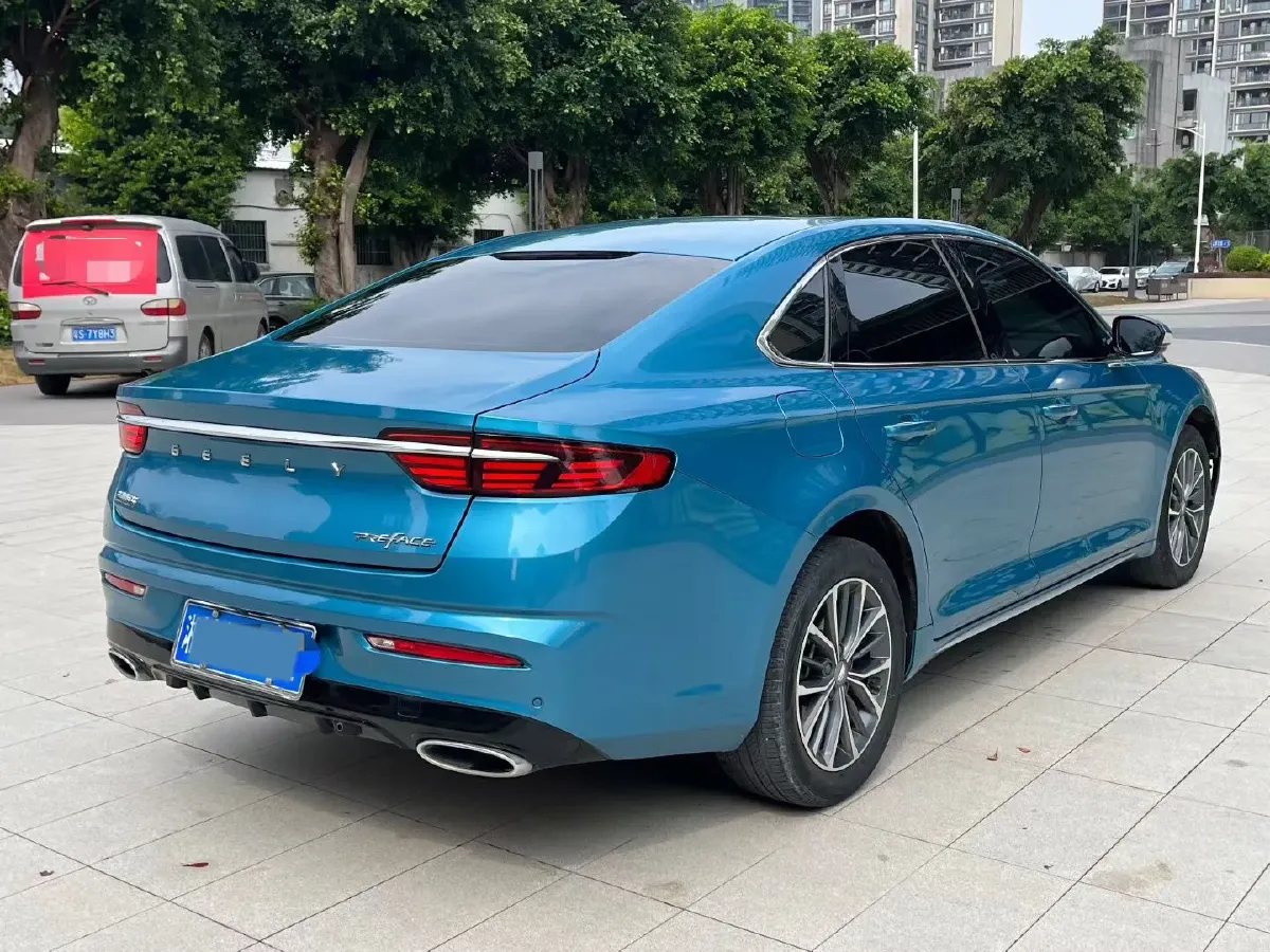 2021 Geely Preface 2.0T 190HP L4 7DCT,autocango,china used car exporter,china ev exporter,chinese used car exporter,chinese used ev exporter
