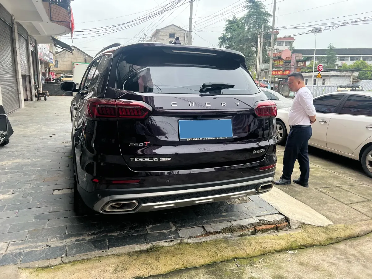 2021 Chery Tiggo 8 Plus 1.6T 197HP L4 7DCT,autocango,china used car exporter,china ev exporter,chinese used car exporter,chinese used ev exporter