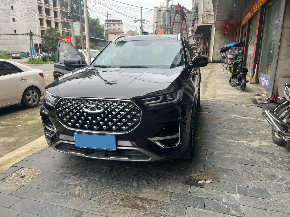 2021 Chery Tiggo 8 Plus 1.6T 197HP L4 7DCT,autocango,china used car exporter,china ev exporter,chinese used car exporter,chinese used ev exporter