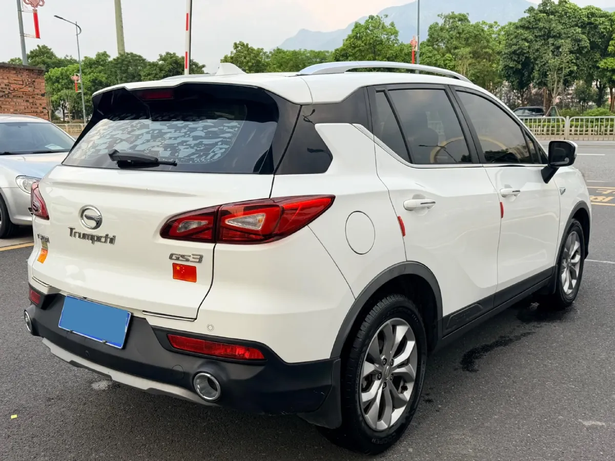 2017 GAC Trumpchi GS3 1.5L 114HP L4 6AT,autocango,china used car exporter,china ev exporter,chinese used car exporter,chinese used ev exporter