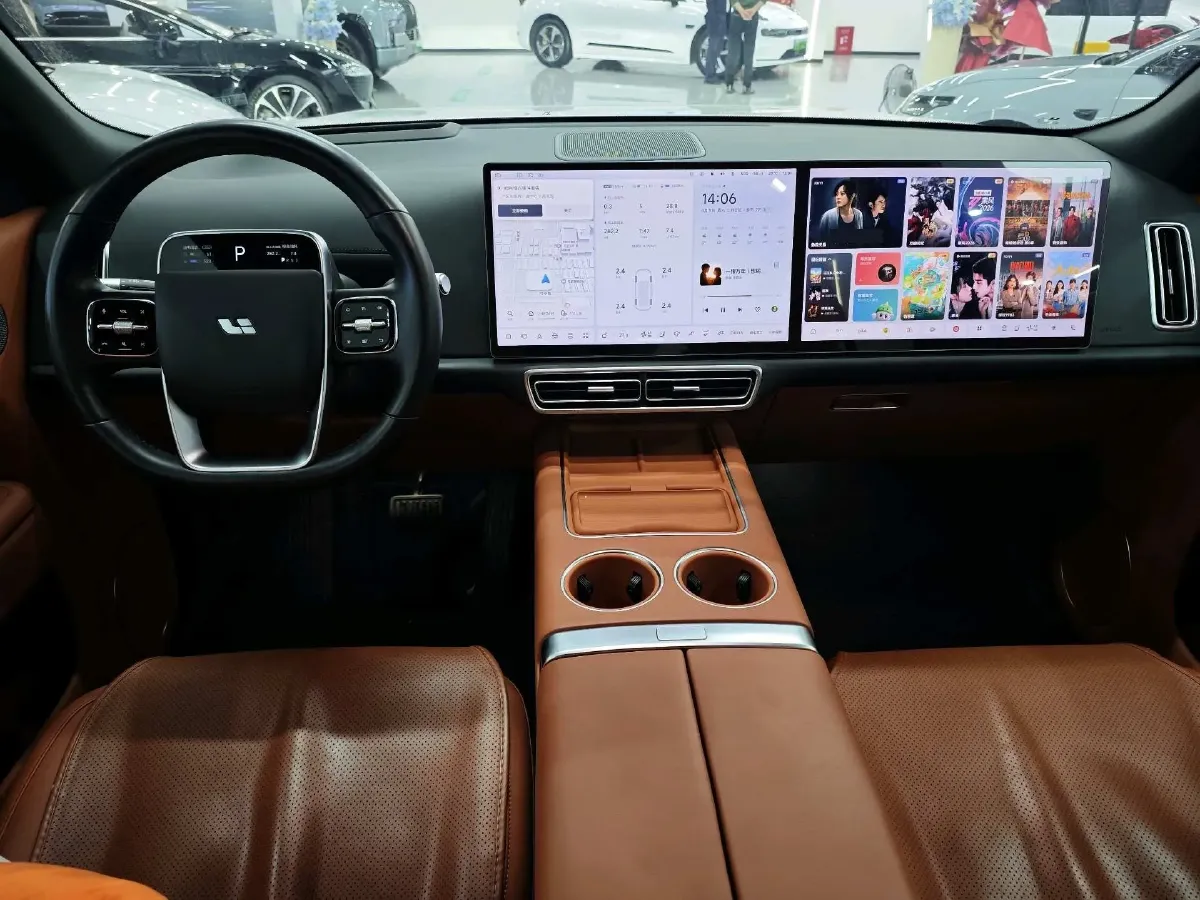 2023 Li L8 Range Extended 154HP REEV 40.9KWH,autocango,china used car exporter,china ev exporter,chinese used car exporter,chinese used ev exporter