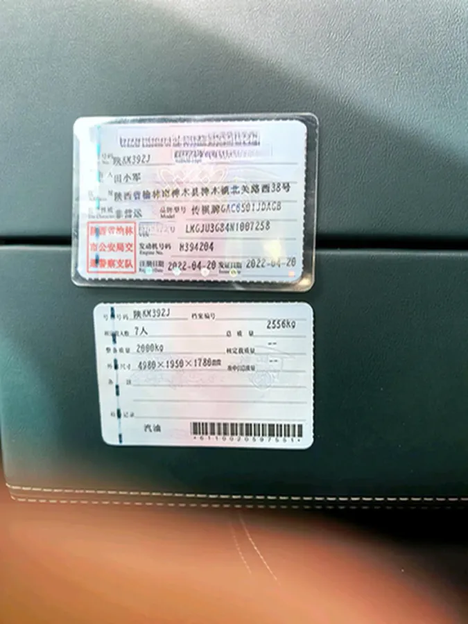 2022 GAC Trumpchi GS8 2.0T 252HP L4 8AT,autocango,china used car exporter,china ev exporter,chinese used car exporter,chinese used ev exporter