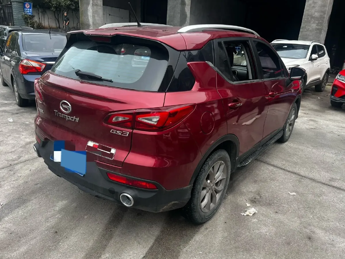 2017 GAC Trumpchi GS3 1.5L 114HP L4 6AT,autocango,china used car exporter,china ev exporter,chinese used car exporter,chinese used ev exporter
