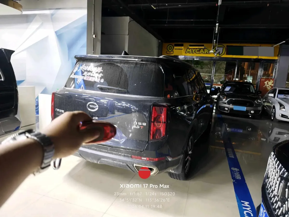 2022 GAC Trumpchi GS8 2.0T 252HP L4 8AT,autocango,china used car exporter,china ev exporter,chinese used car exporter,chinese used ev exporter