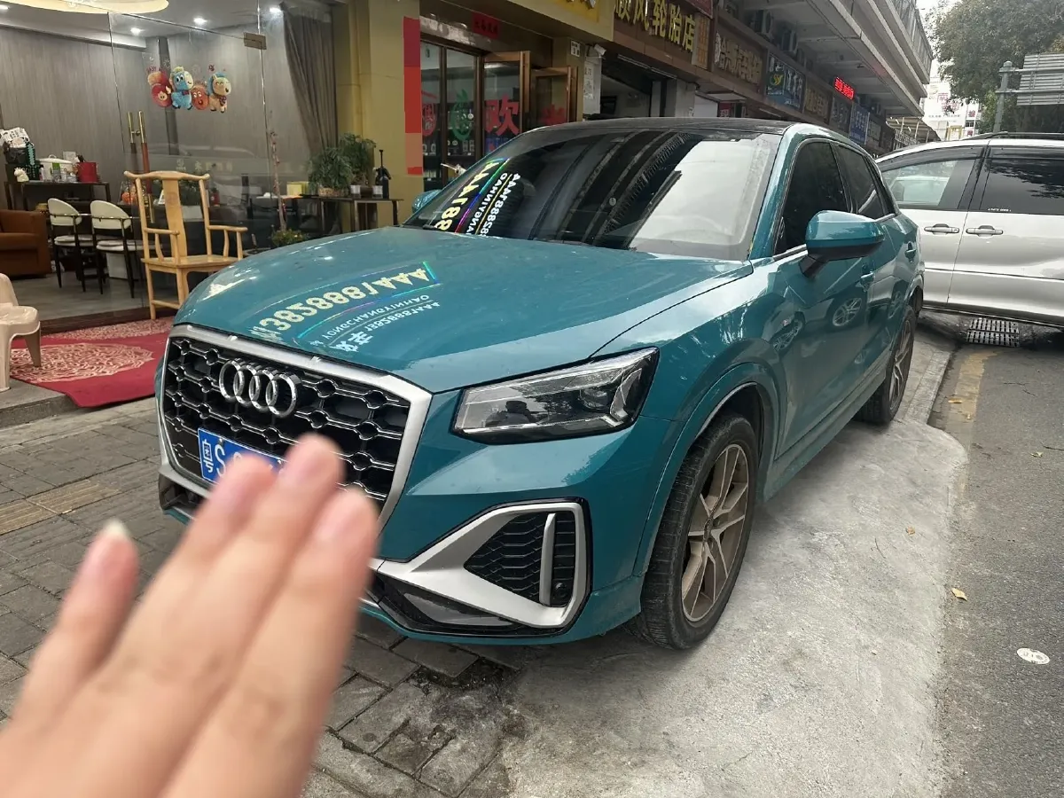 2022 Audi Q2L 1.4T 150HP L4 7DCT,autocango,china used car exporter,china ev exporter,chinese used car exporter,chinese used ev exporter
