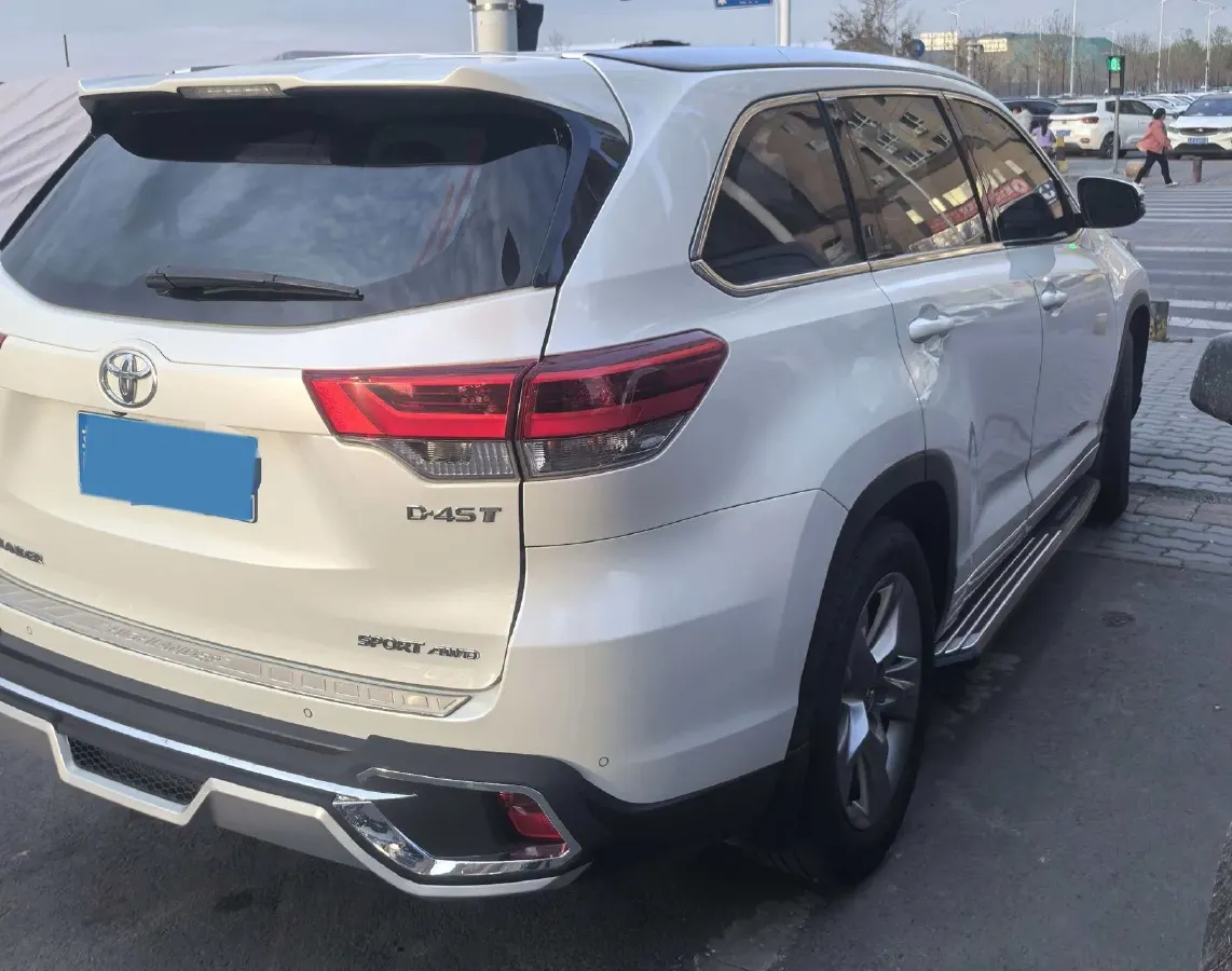 2018 Toyota Highlander 2.0T 220HP L4 6AT,autocango,china used car exporter,china ev exporter,chinese used car exporter,chinese used ev exporter