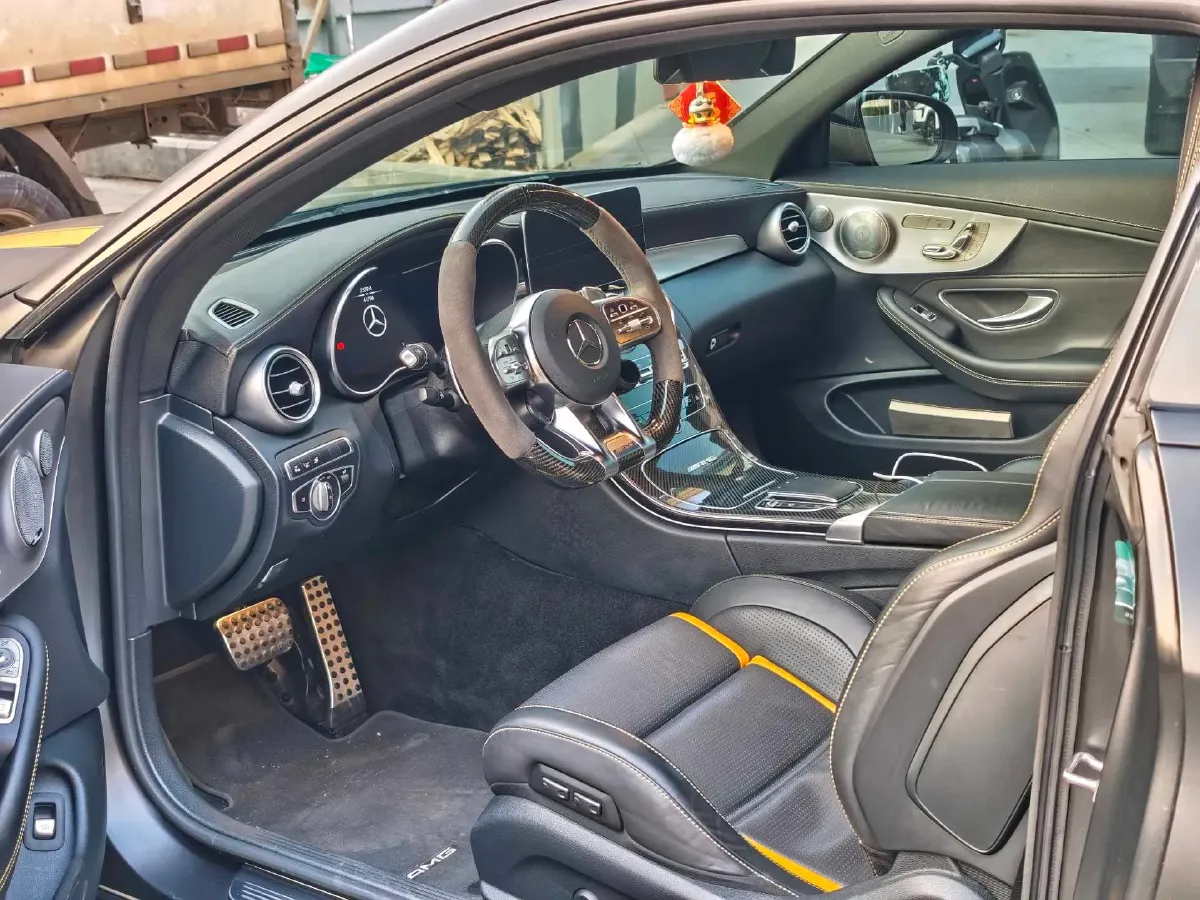 2021 Mercedes-Benz C AMG 4.0T 476HP V8 9AT,autocango,china used car exporter,china ev exporter,chinese used car exporter,chinese used ev exporter