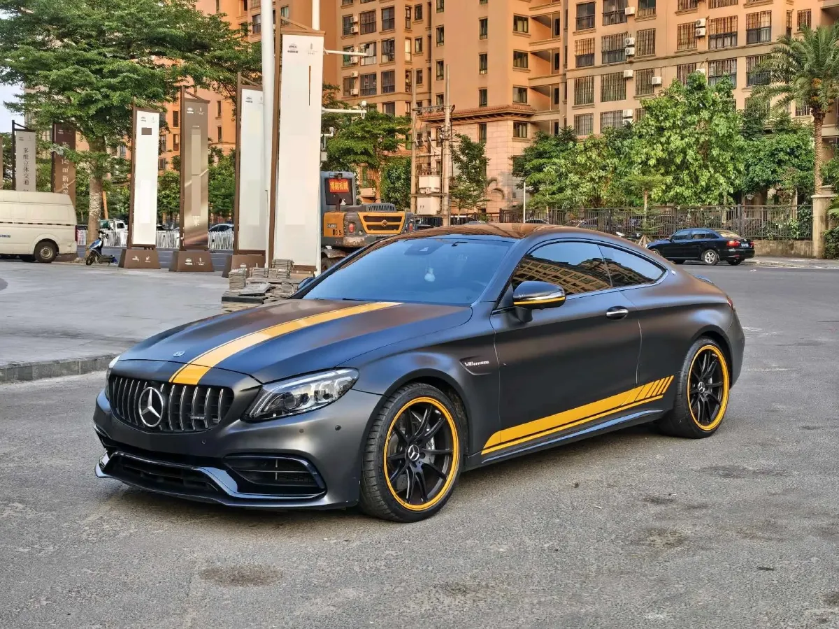 2021 Mercedes-Benz C AMG 4.0T 476HP V8 9AT,autocango,china used car exporter,china ev exporter,chinese used car exporter,chinese used ev exporter