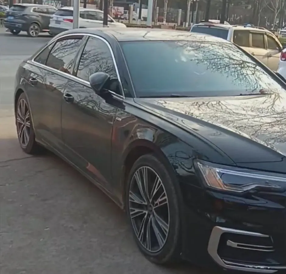 2024 Audi A6L 2.0T 190HP L4 7DCT,autocango,china used car exporter,china ev exporter,chinese used car exporter,chinese used ev exporter