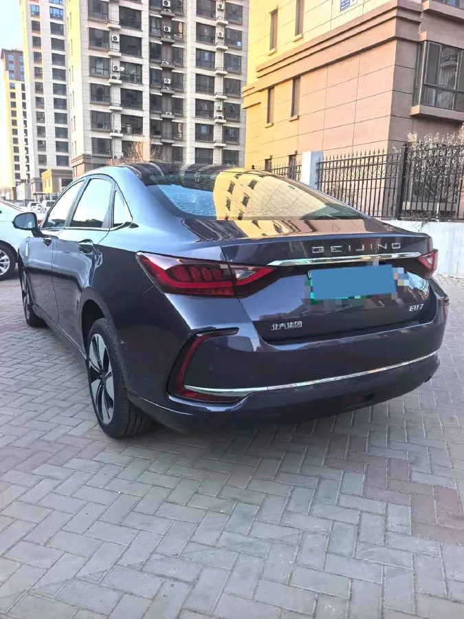 2019 BeiJing Auto EU7 BEV 60.225KWH,autocango,china used car exporter,china ev exporter,chinese used car exporter,chinese used ev exporter