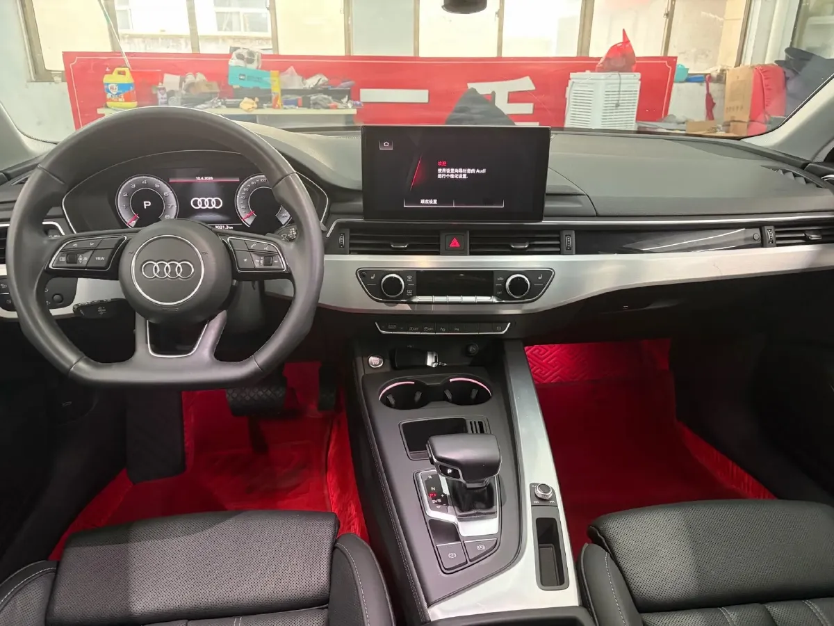 2020 Audi A4L 2.0T 190HP L4 7DCT,autocango,china used car exporter,china ev exporter,chinese used car exporter,chinese used ev exporter