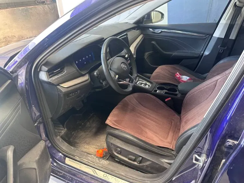 2022 Skoda Octavia 1.4T 150HP L4 7DCT,autocango,china used car exporter,china ev exporter,chinese used car exporter,chinese used ev exporter