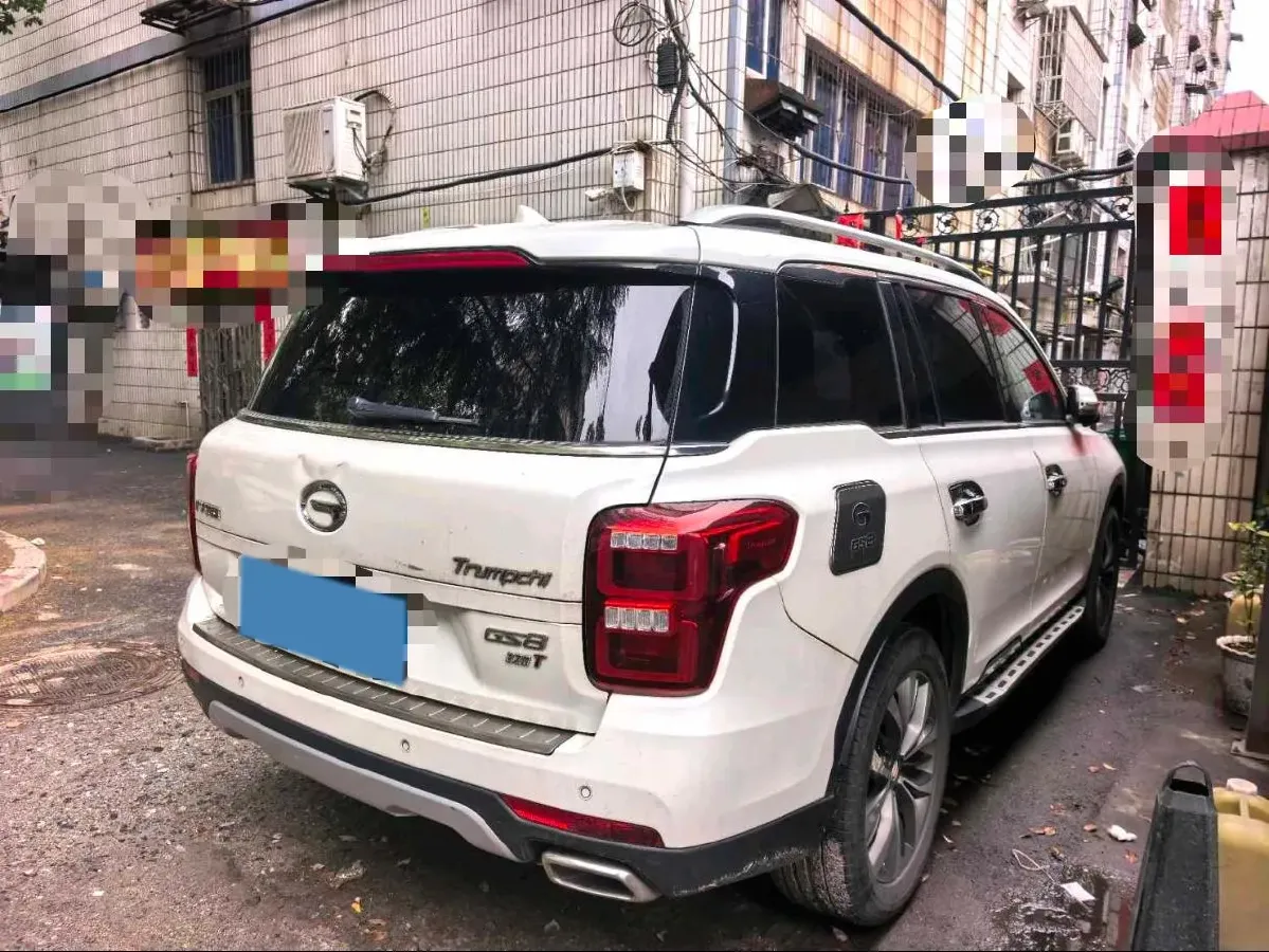 2017 GAC Trumpchi GS8 2.0T 201HP L4 6AT,autocango,china used car exporter,china ev exporter,chinese used car exporter,chinese used ev exporter