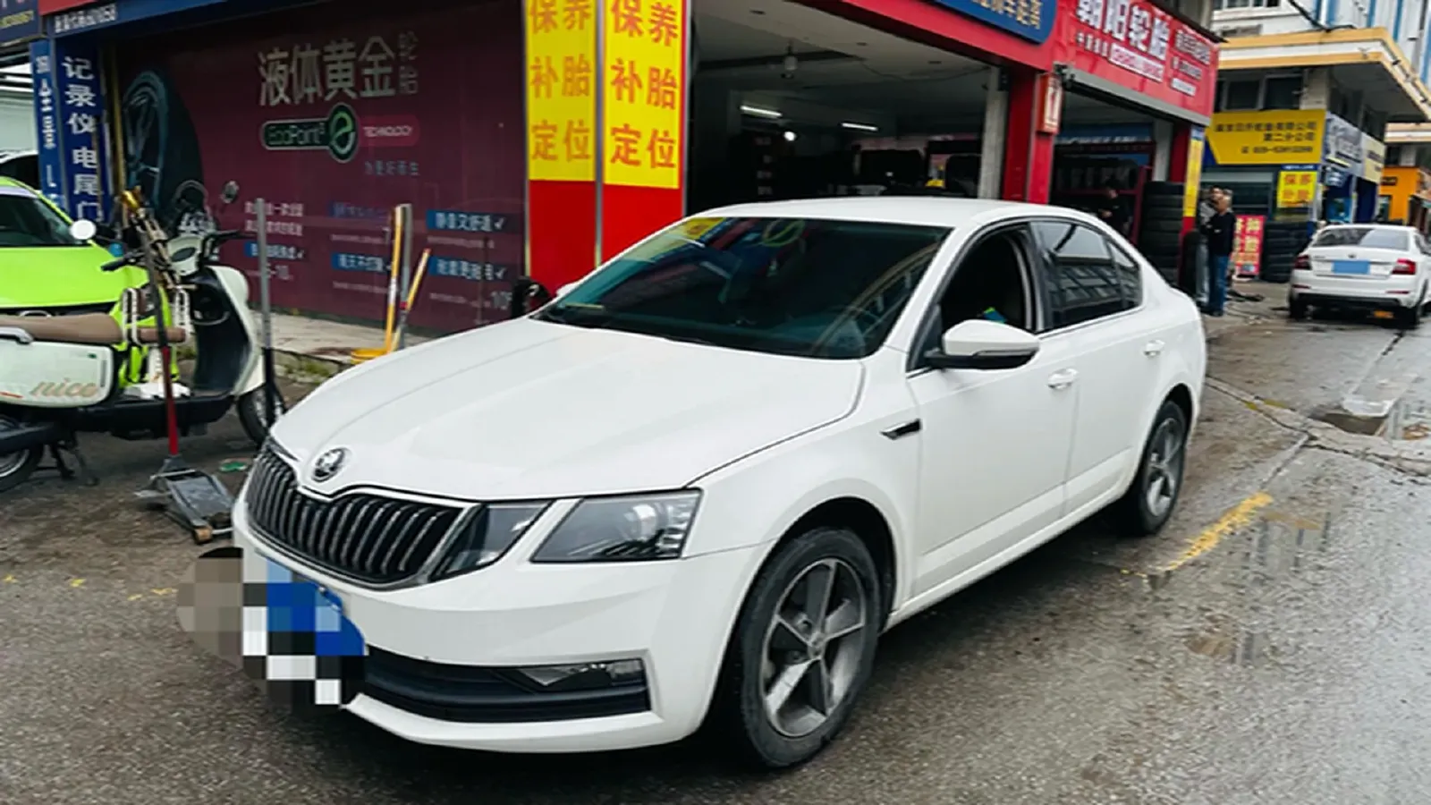 2019 Skoda Octavia 1.5L 116HP L4 6AT,autocango,china used car exporter,china ev exporter,chinese used car exporter,chinese used ev exporter
