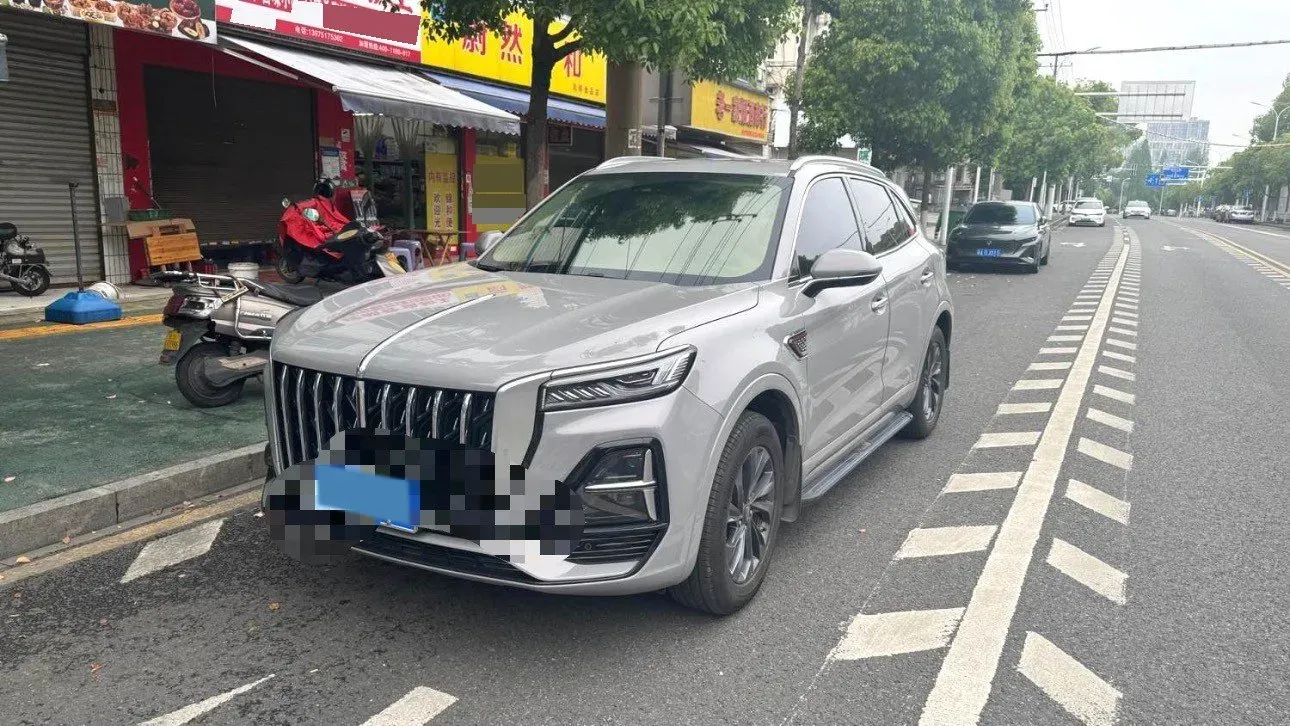 2023 HongQi HS5 2.0T 252HP L4 8AT,autocango,china used car exporter,china ev exporter,chinese used car exporter,chinese used ev exporter