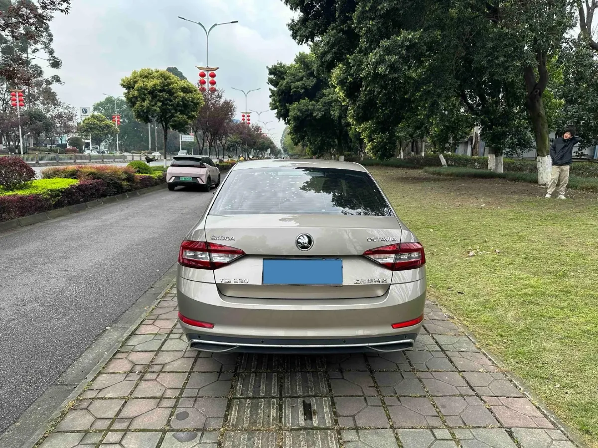 2018 Skoda Octavia 1.2T 116HP L4 7DCT,autocango,china used car exporter,china ev exporter,chinese used car exporter,chinese used ev exporter